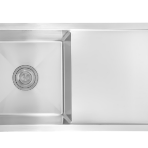 FS HAND CARVED SINGLE BOWL WITH DRAIN BOARD 29x16x8