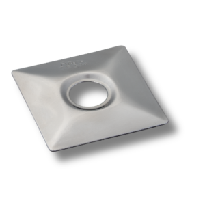 WALL FLANGE SQUARE SS 22 mm NW-024A