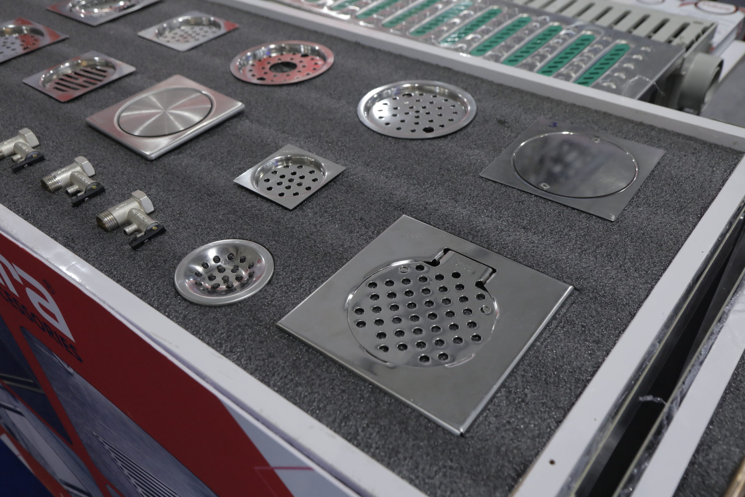 Stainless steel floor drains and grates India plumbing accessories Futura PLUMBEX 2026