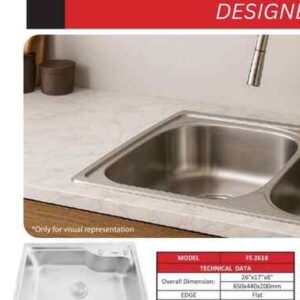 Futura FS 2618 NQ Kitchen Sink