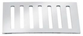 NW-023B - SS Horiz Ont Al / Vertic Al Square Grating 2 SS Horiz Ont Al / Vertic - SS12.5 X 12.5 CMS (5" X 5")