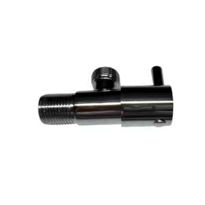 NW-041B - Angle Valve Brass With Flange
